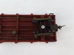 On30 Scale Bachmann 27399 Unlettered Flatcar Weathered