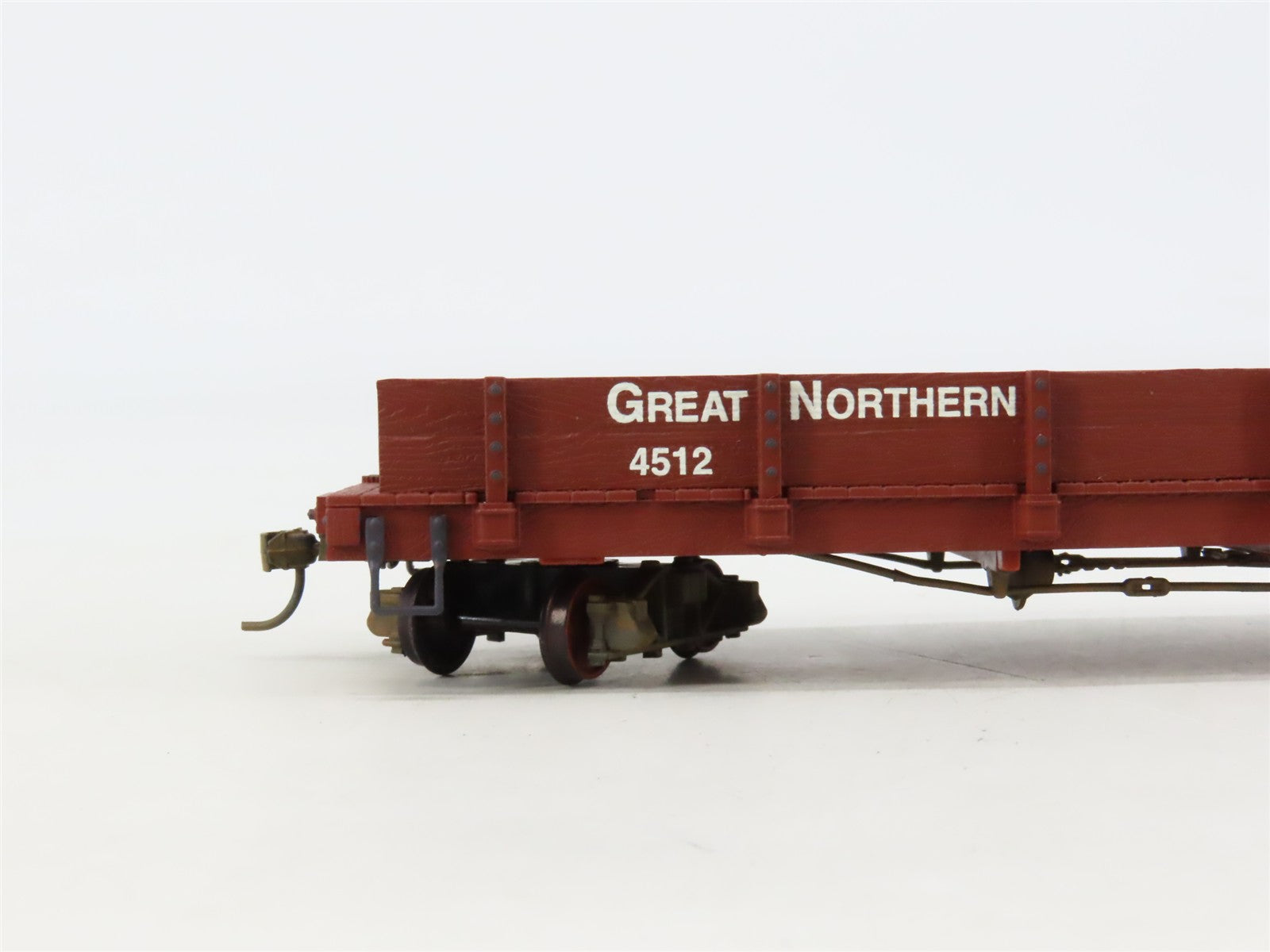 On30 Scale Bachmann 27211 GN Great Northern Gondola #4512 Weathered