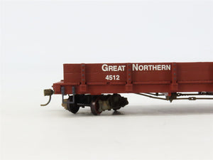 On30 Scale Bachmann 27211 GN Great Northern Gondola #4512 Weathered