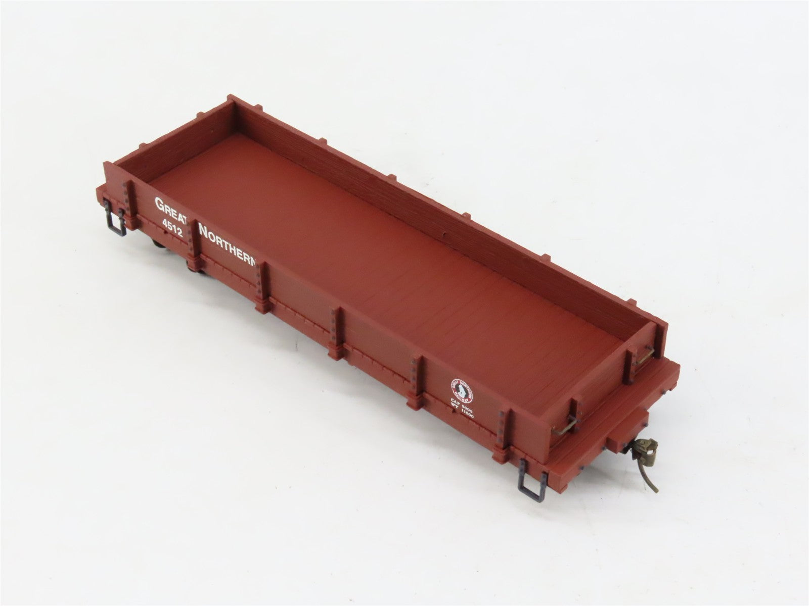 On30 Scale Bachmann 27211 GN Great Northern Gondola #4512 Weathered