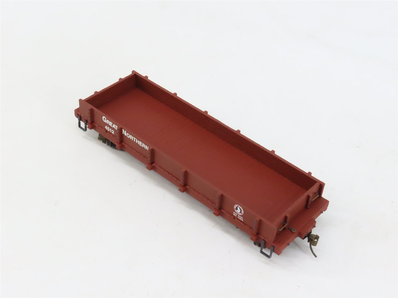 On30 Scale Bachmann 27211 GN Great Northern Gondola #4512 Weathered