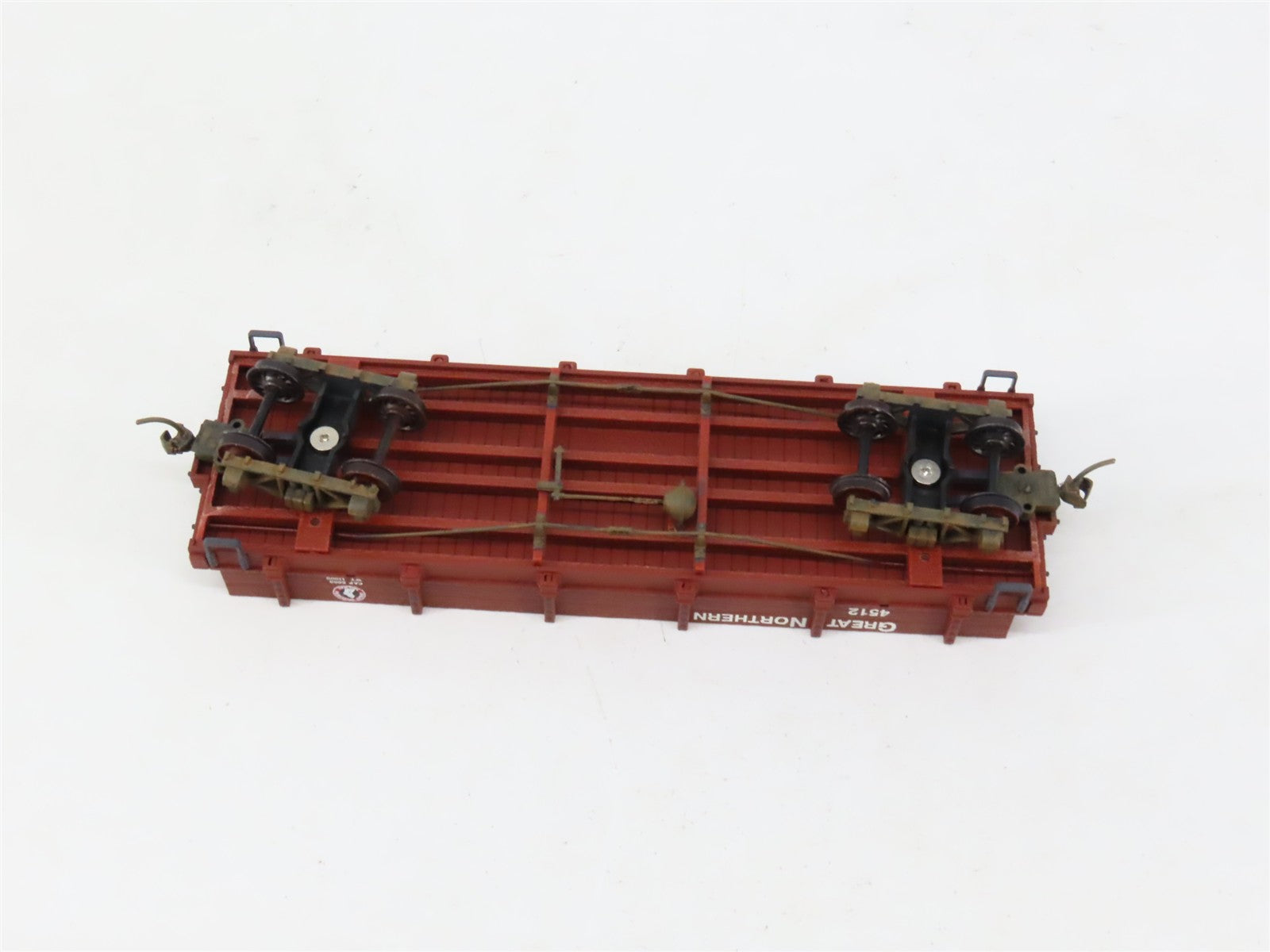 On30 Scale Bachmann 27211 GN Great Northern Gondola #4512 Weathered