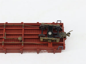 On30 Scale Bachmann 27211 GN Great Northern Gondola #4512 Weathered