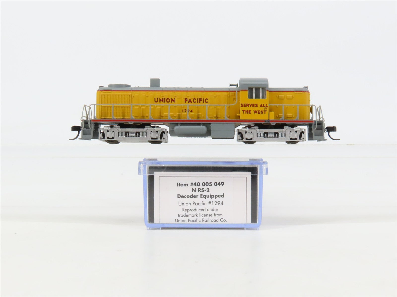 N Scale Atlas 40005049 UP Union Pacific RS-2 Diesel Locomotive #1294