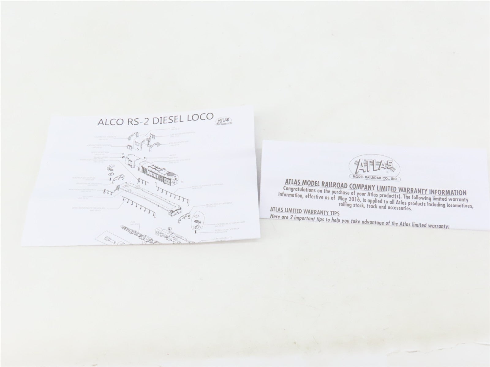 N Scale Atlas 40005049 UP Union Pacific RS-2 Diesel Locomotive #1294