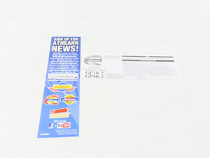 HO Scale Athearn CSX Railroad GP40WH-2 Diesel Locomotive #9969 CUSTOM