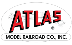 O HO N Scale Atlas model railroad company logo