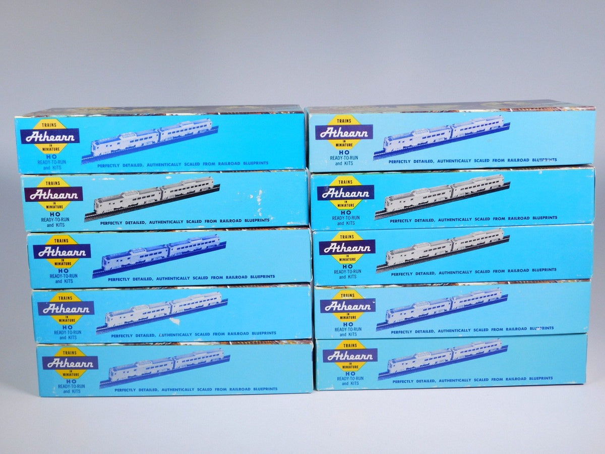 LOT of 10 Athearn 7-1/2&quot; x 3-1/2&quot; x 1-1/2&quot; Empty Boxes for Model Trains