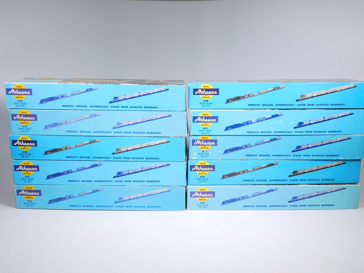 LOT of 10 Athearn 10-3/4&quot; x 3-3/4&quot; x 1-1/2 Empty Boxes for Model Trains