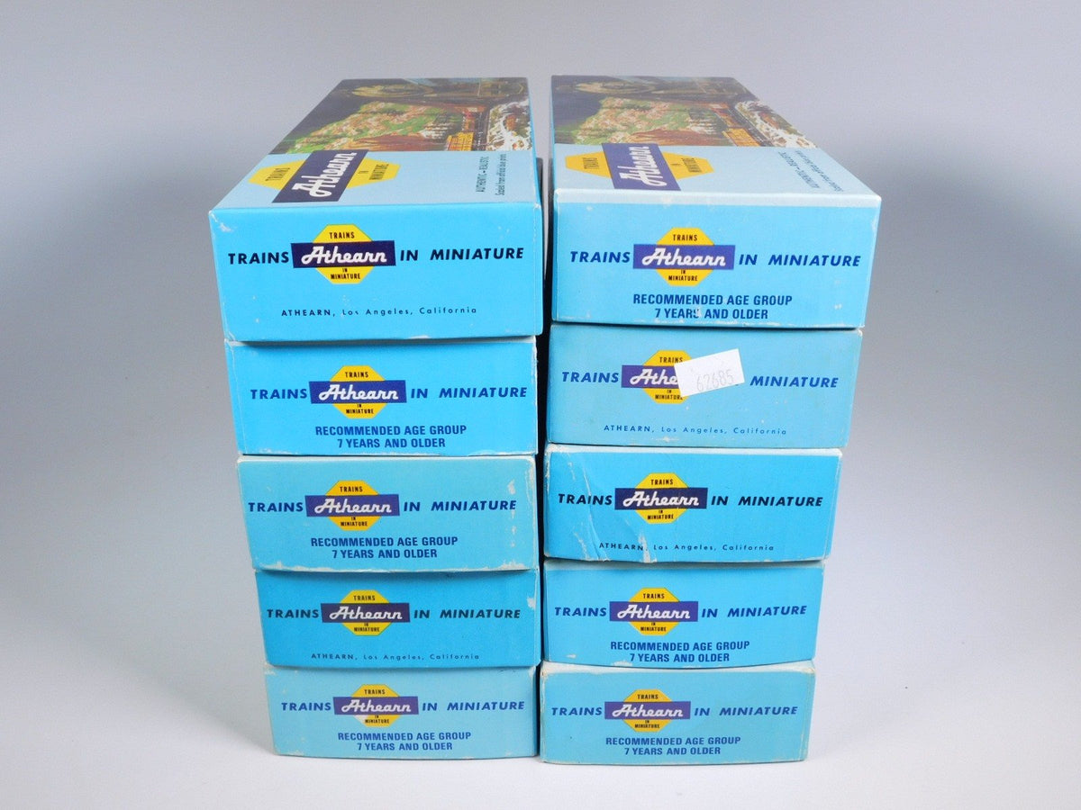 LOT of 10 Athearn 10-3/4&quot; x 3-3/4&quot; x 1-1/2 Empty Boxes for Model Trains