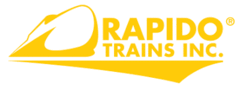 N and HO Scale Rapido Trains company logo