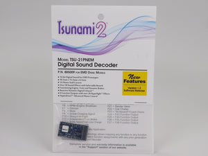 Soundtraxx Tsunami 2 TSU-21PNEM 885009 EMD Diesel DCC / SOUND Decoder