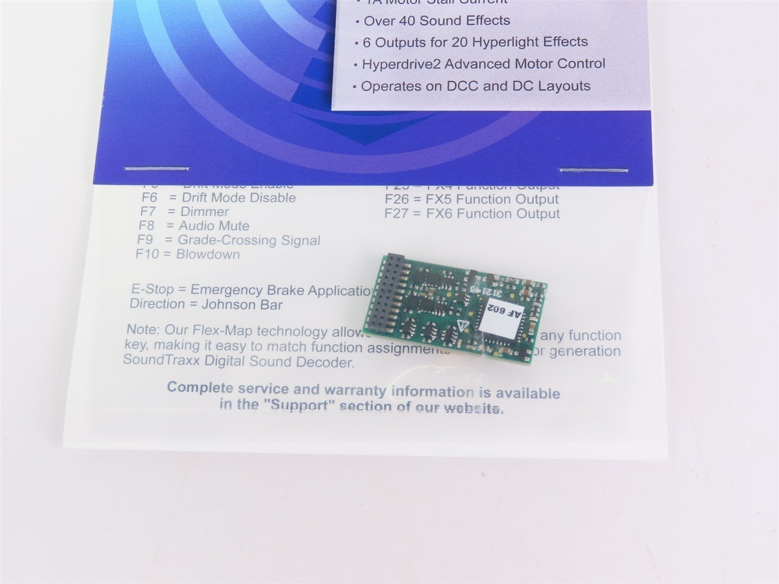 Soundtraxx Econami ECO-21PNEM 881006 STEAM DCC / SOUND Decoder