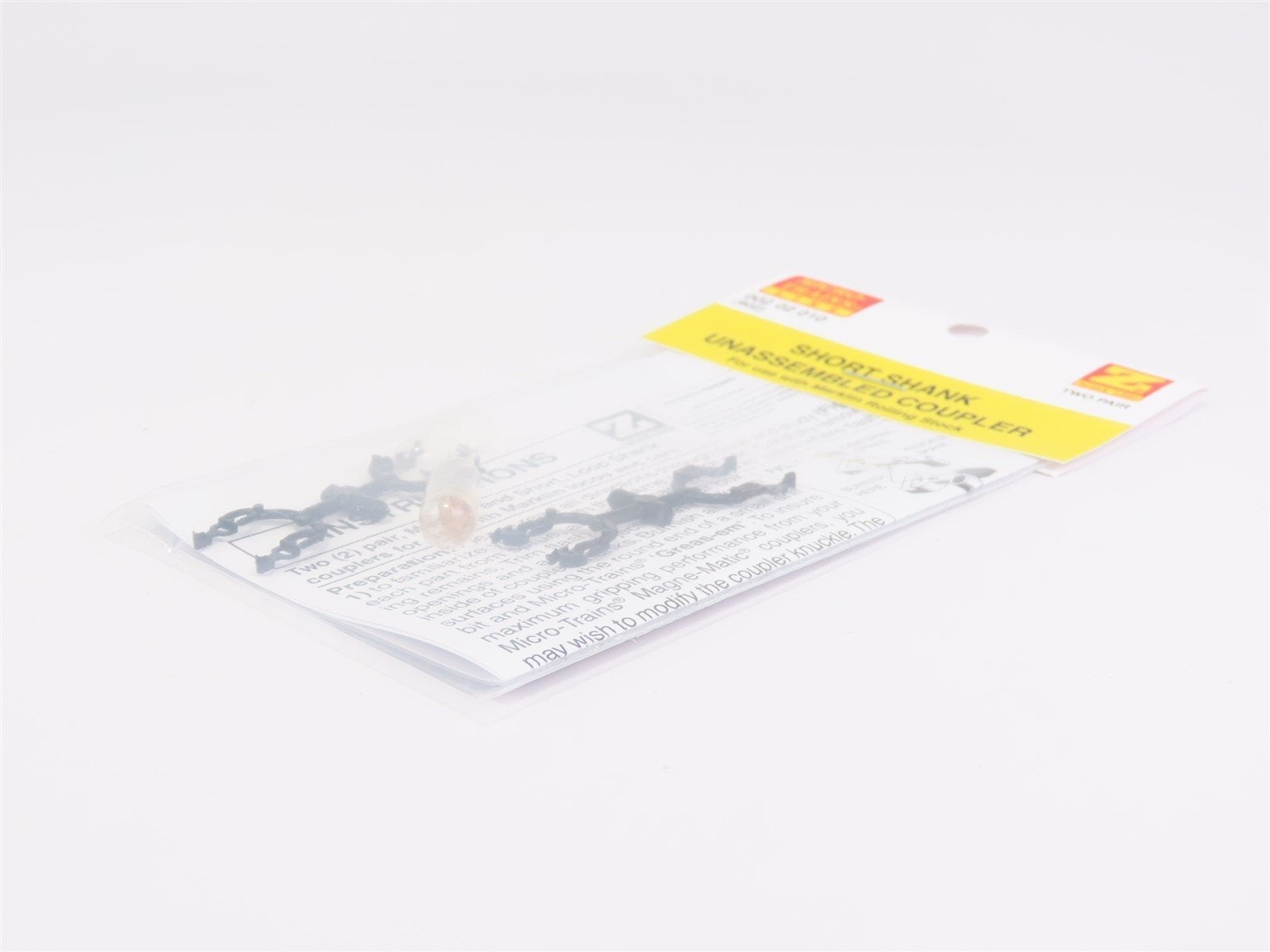 Z Scale Micro-Trains MTL 00202010 Short Shank Unassembled Coupler (Two Pair)