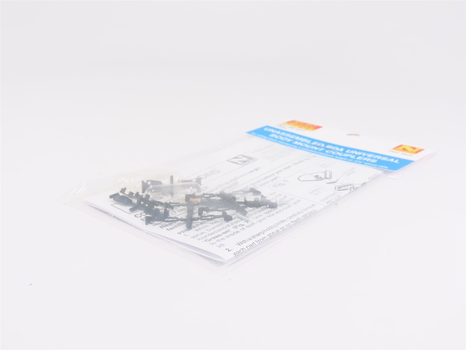 N Scale Micro-Trains MTL 00102011 Unassembled RDA Universal Body Mount Couplers