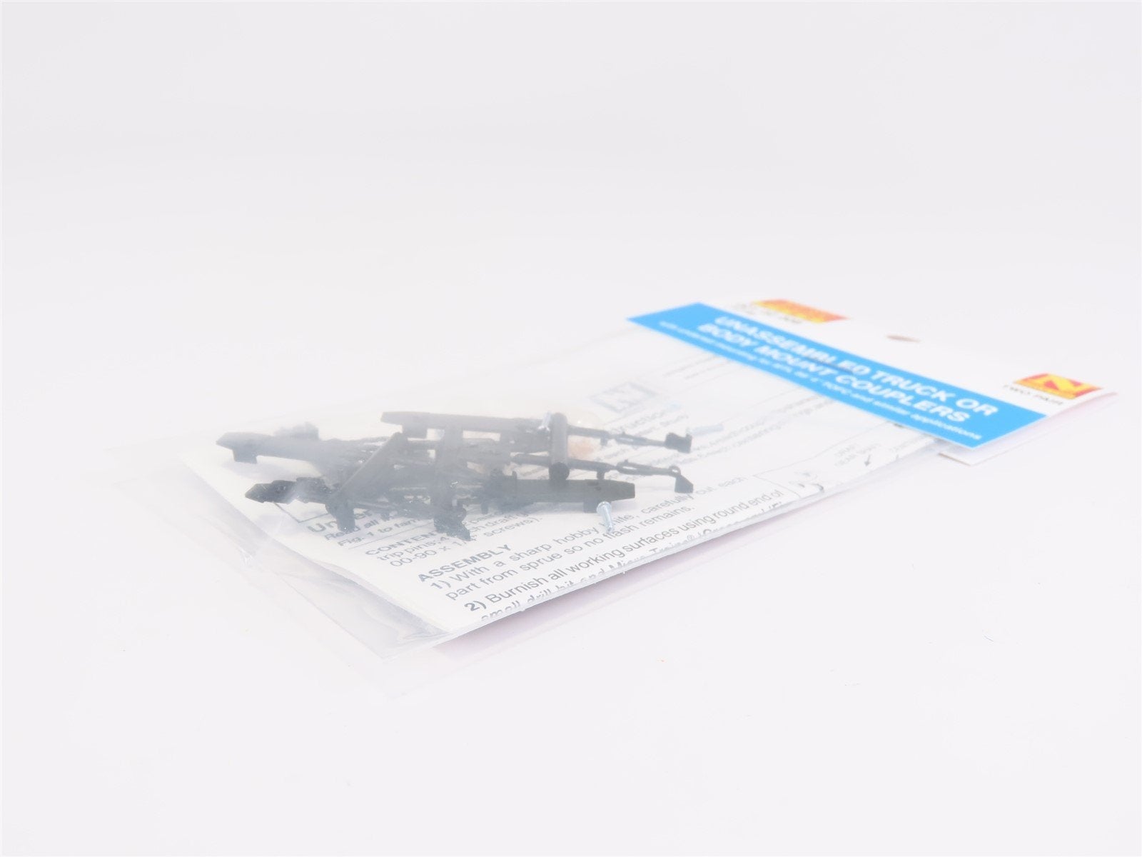 N Scale Micro-Trains MTL 00102008 Unassembled Trucks or Body Mount Couplers