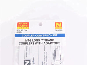 N Scale Micro-Trains MTL 00130014 MT-9 Long 'T' Shank Couplers with Adapters