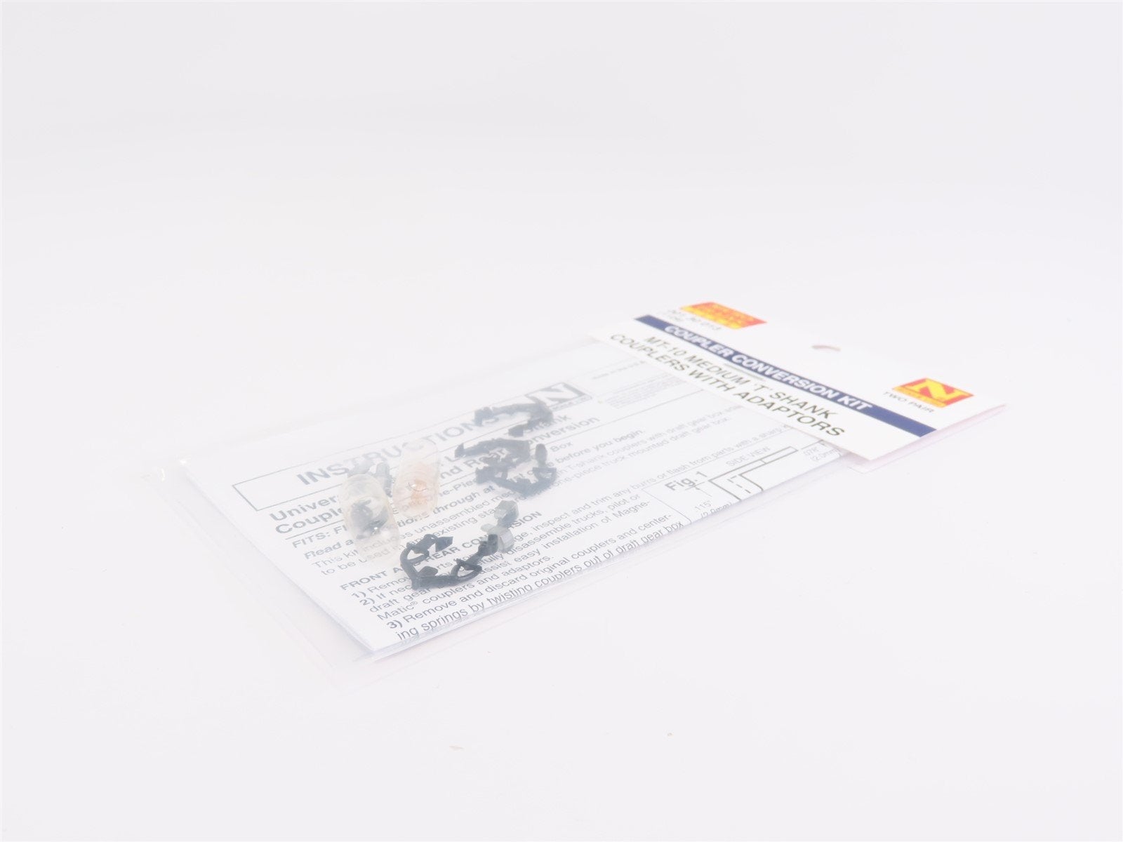 N Scale Micro-Trains MTL 00130013 MT-10 Medium 'T' Shank Couplers with Adapters