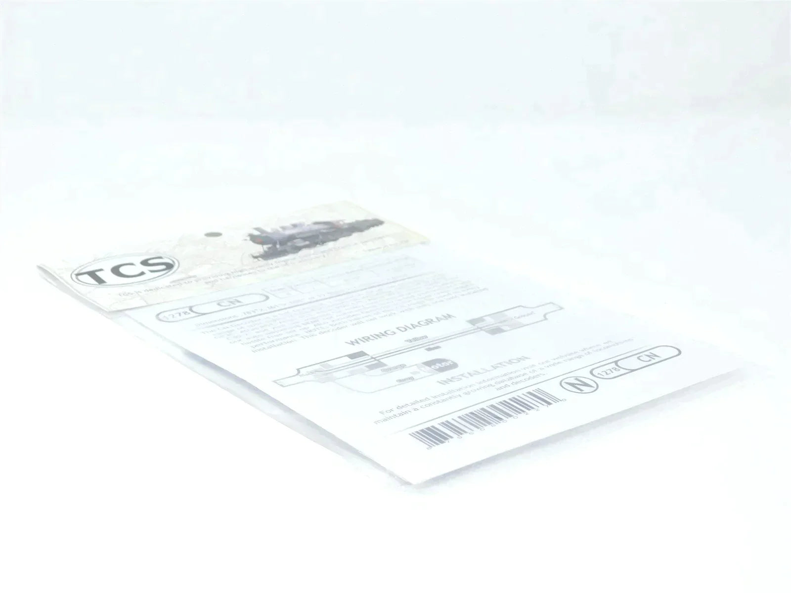 TCS 1278 CN 2-Function N Scale DCC Drop-in Decoder: Atlas, Kato & Intermountain