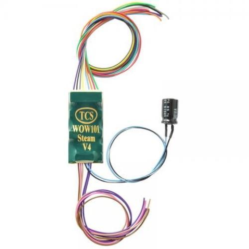 TCS 1516 WOW101 WOW Steam Universal DCC Sound Decoder Version 4 Narrow Gauge
