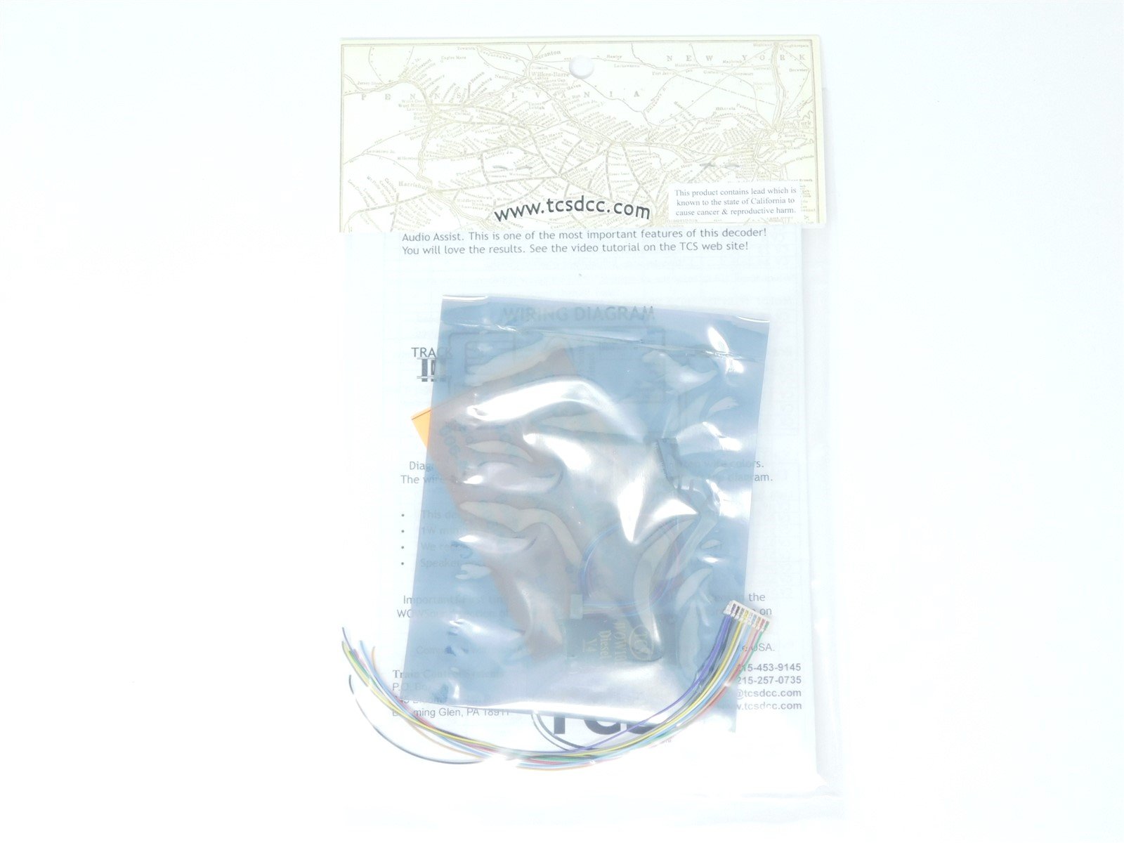 TCS 1530 WOW101 Diesel Universal DCC WOW Sound Decoder Version 4