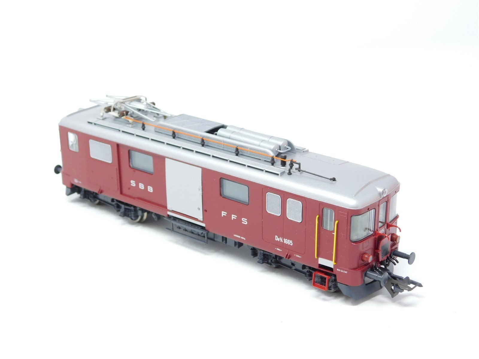 HO Scale Roco 63534 SBB Swiss Federal De 4/4 1665 Electric Locomotive