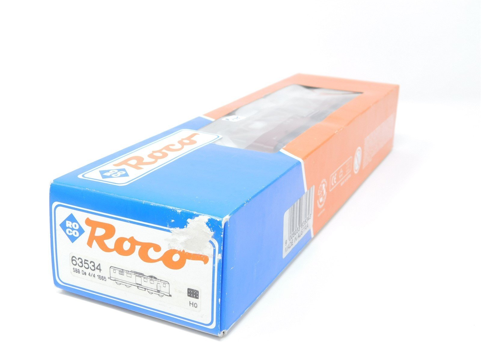 HO Scale Roco 63534 SBB Swiss Federal De 4/4 1665 Electric Locomotive