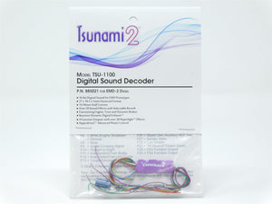 Soundtraxx Tsunami 2 TSU-1100 885021 EMD-2 Diesel DCC / SOUND Decoder 4-Func 2A
