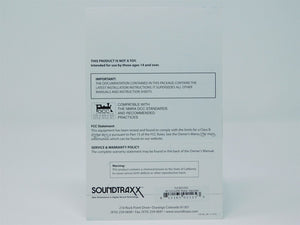 Soundtraxx 851001 MC1Z102P6 Z/N Scale 2-Function DCC Mobile Decoder 6-Pin NEM651