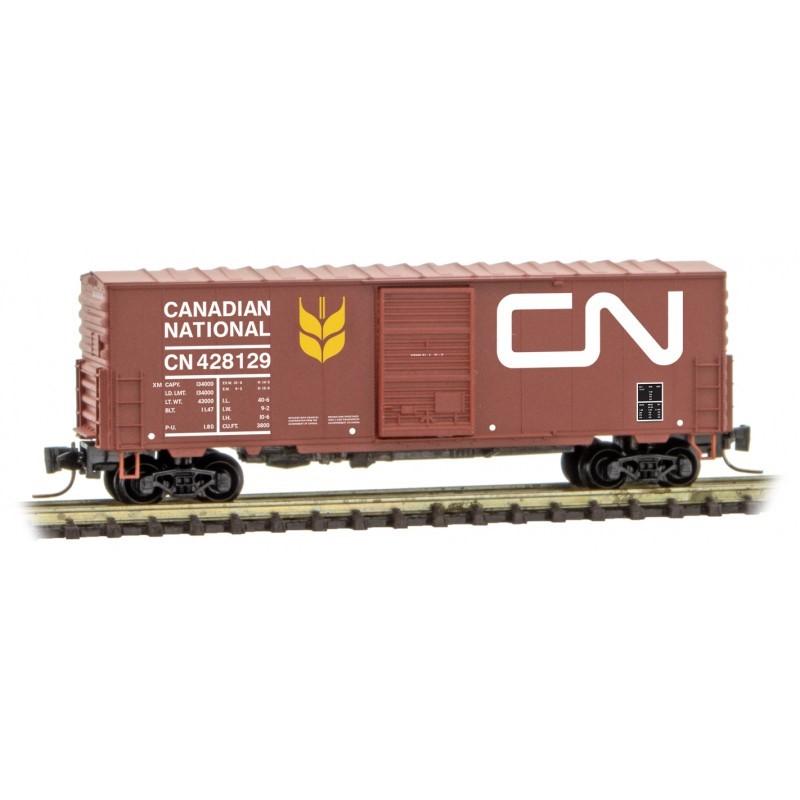 Z Scale Micro-Trains MTL 50300212 CN Canadian National 40&#39; Box Car #428129