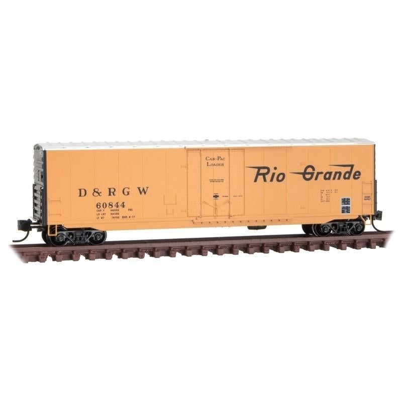 N Scale MTL Micro-Trains 18100150 D&amp;RGW Rio Grande 50&#39; Box Car #60844