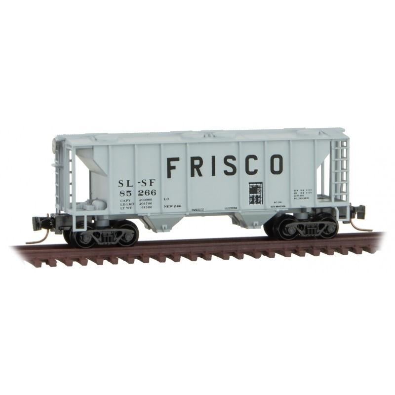 Z Scale MTL Micro-Trains 53100342 SLSF Frisco 2-Bay Covered Hopper #85266