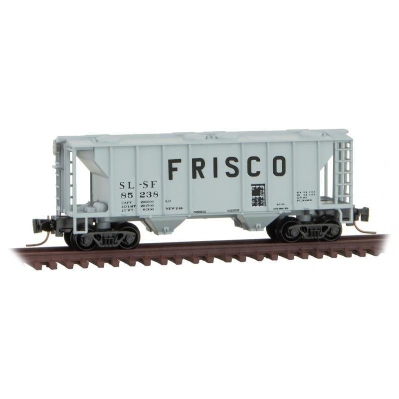 Z Scale MTL Micro-Trains 53100341 SLSF Frisco 2-Bay Covered Hopper #85238