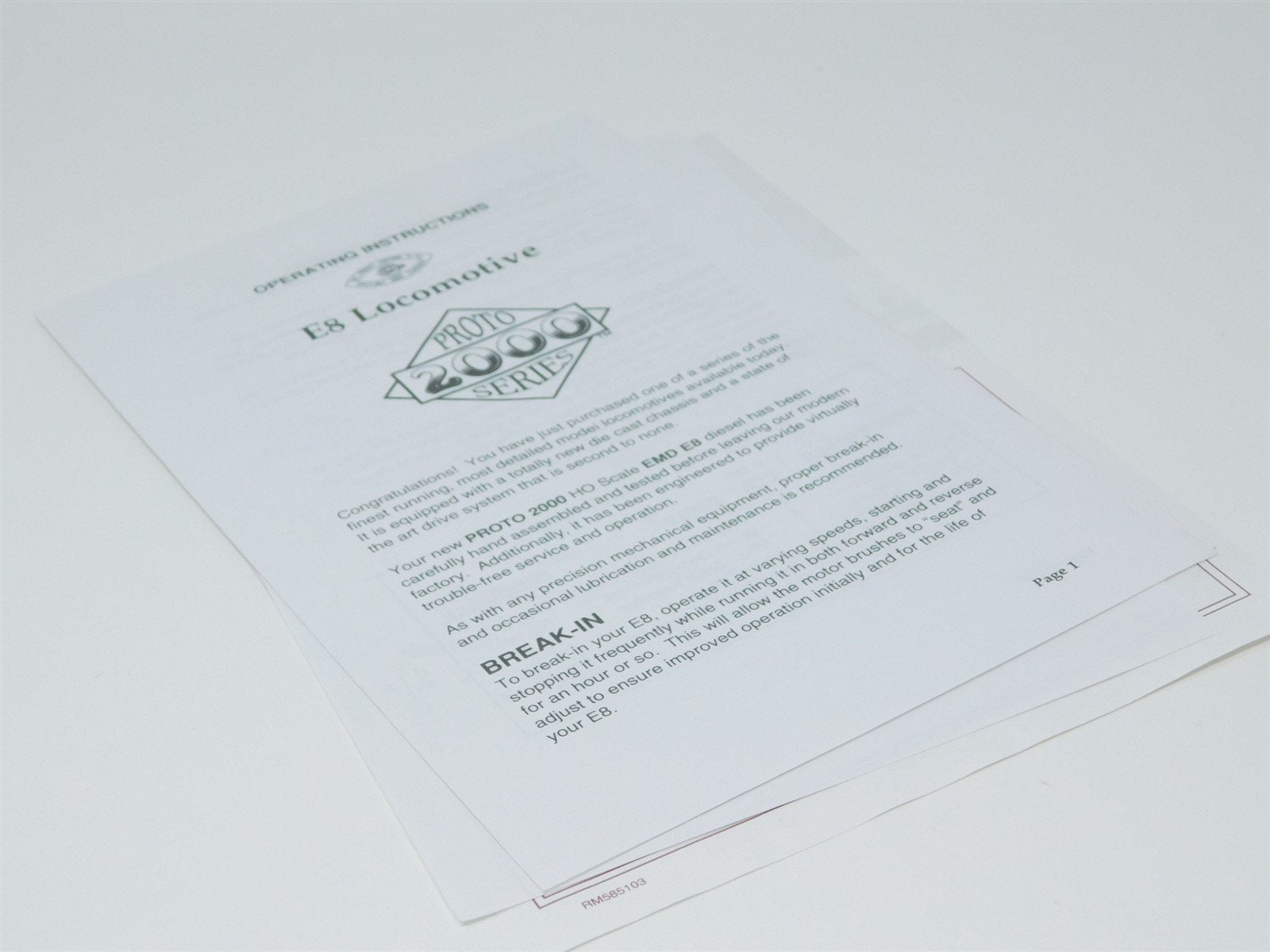 HO Scale Proto 2000 8706 DL&W Railway E8/9A Diesel Locomotive #814