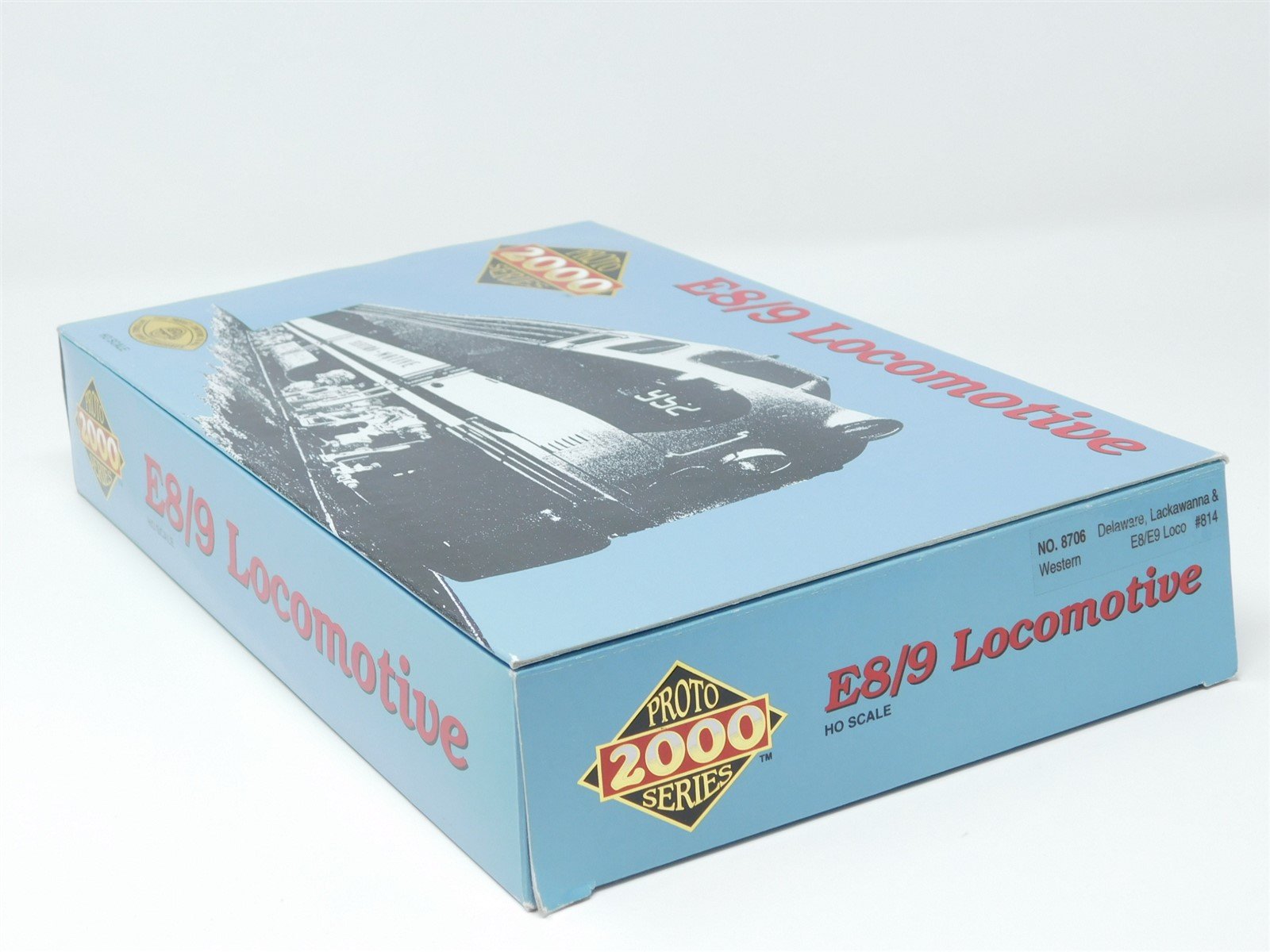 HO Scale Proto 2000 8706 DL&W Railway E8/9A Diesel Locomotive #814