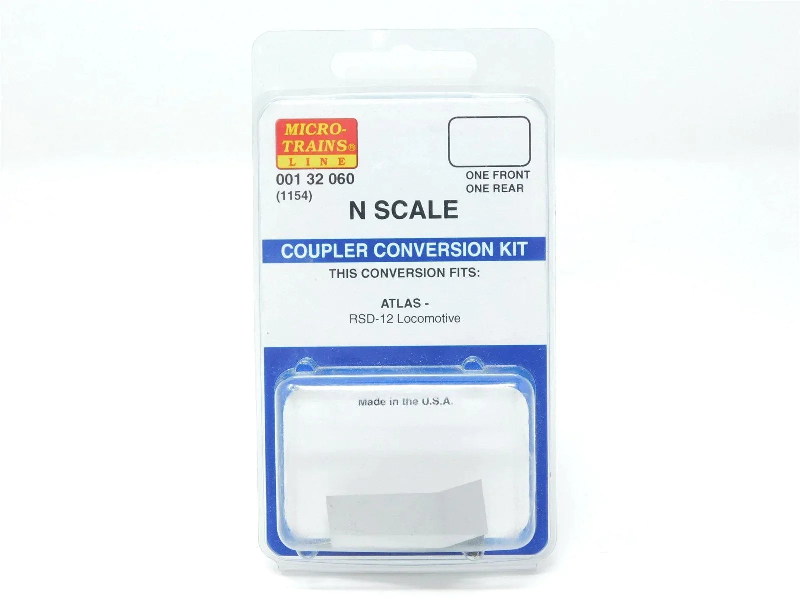 N Scale Micro-Trains MTL 00132060 (1154) Atlas RSD-12 Diesel Coupler Conversion
