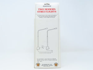 HO Scale Bachmann Highlights #42412 Two Modern Streetlights