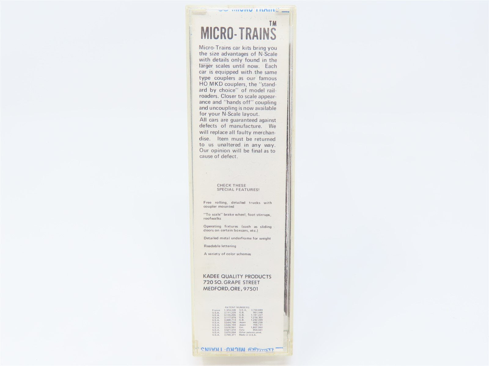 N Scale Micro-Trains MTL 31170 NP Northern Pacific 50' Single Door Boxcar #31468