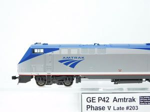 HO Scale KATO 37-6111 Amtrak Phase V Late GE P42 Genesis Diesel #203 Standard DC
