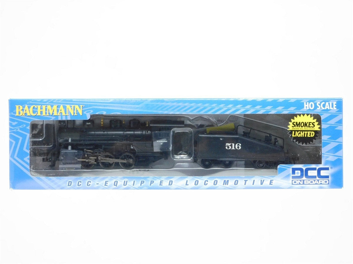 HO Scale Bachmann 51611 WABASH 0-6-0 Steam #516 w/ Smoke &amp; Lights DCC ON BOARD