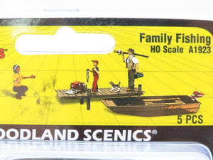 HO Scale Woodland Scenics A1923 Family Fishing Scenery People Figures -  Model Train Market