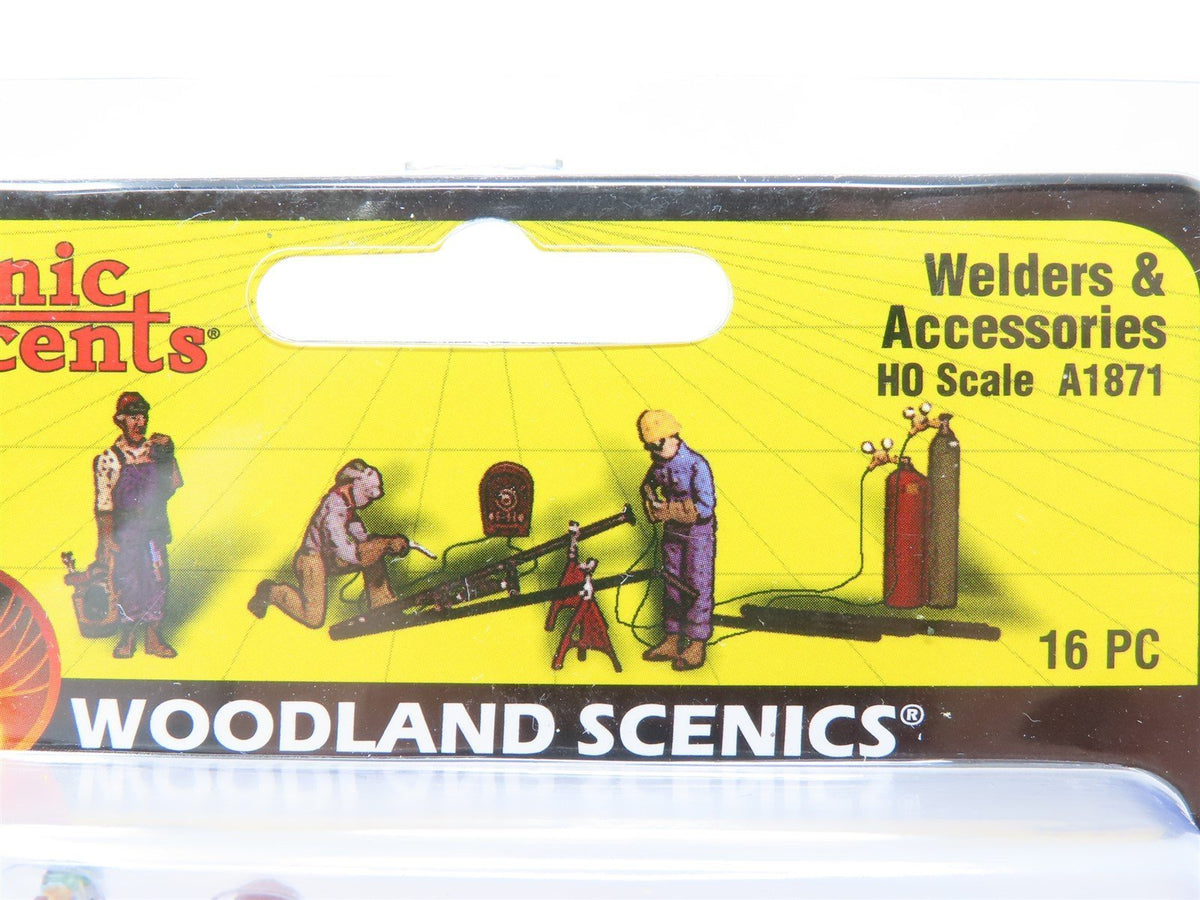 HO Scale Woodland Scenics A1871 Welders &amp; Accessories Scenery People Figures