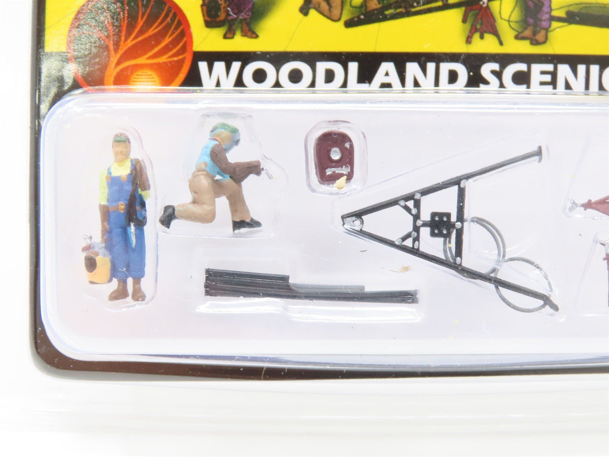 HO Scale Woodland Scenics A1871 Welders &amp; Accessories Scenery People Figures