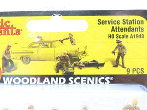 HO 1:87 Scale Woodland Scenics A1948 Service Station Attendants People Figures