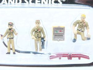 HO 1:87 Scale Woodland Scenics A1948 Service Station Attendants People Figures