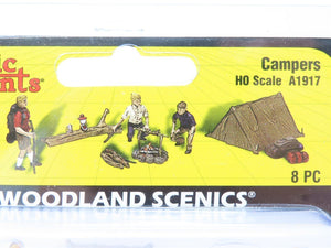 HO 1:87 Scale Woodland Scenics A1917 Campers Camping Scenery People Figures