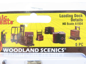 HO 1:87 Scale Woodland Scenics A1934 Loading Dock Details Scenery Set