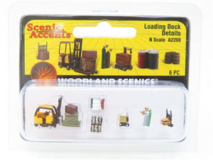 N 1:160 Scale Woodland Scenics A2208 Loading Dock Scenery Details Forklift ++