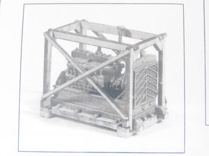 HO Scale AMB Laser Kit #221 Crated Diesel Engine Generator Load 2pk Kit