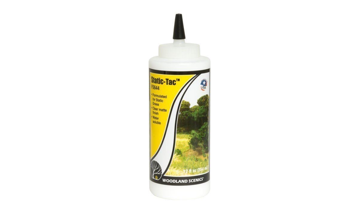 HO Scenery Woodland Scenics FS644 Static-Tac Grass Adhesive Field System Glue